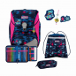 Preview: Scout Alpha Magic Sea Schulrucksack Set 4tlg.